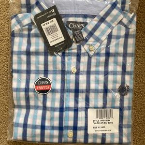 CHAPS Boys Long Sleeve Dress Shirt XL